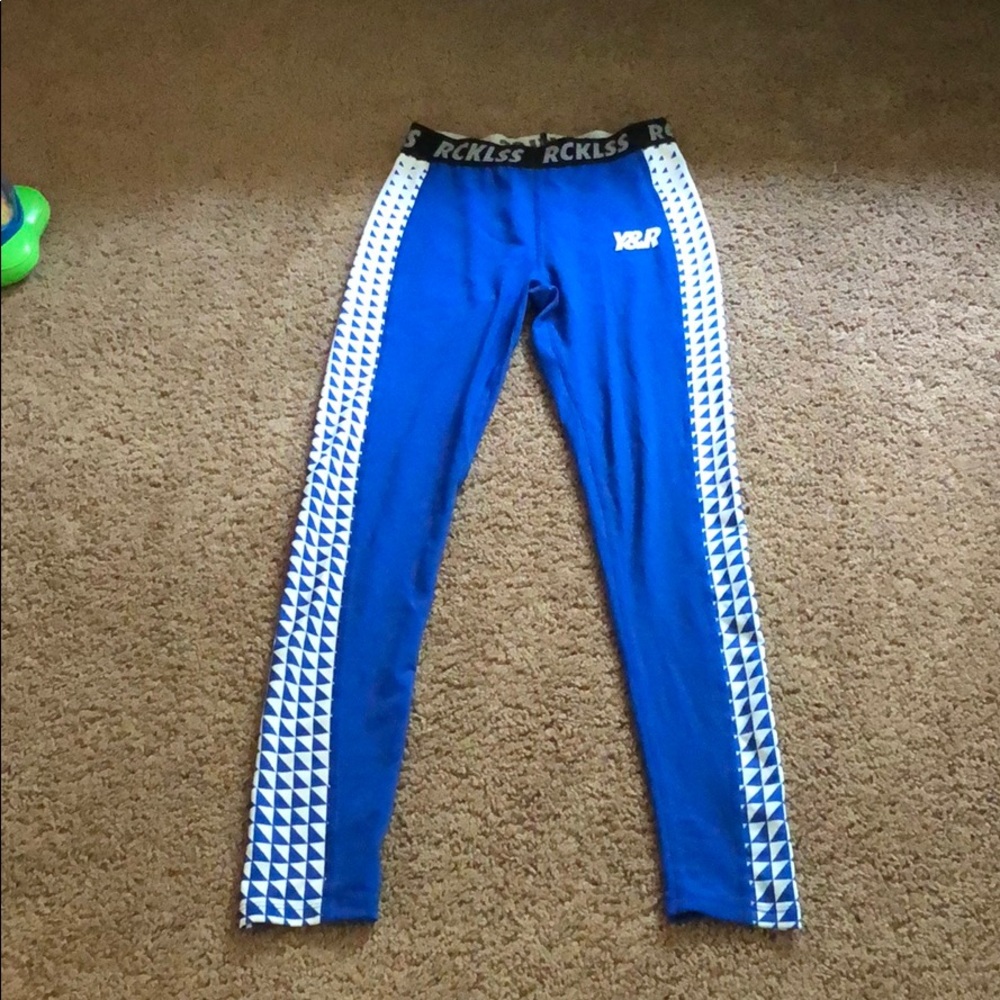 Size small Young and Reckless leggings